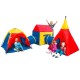 Set 3 corturi si 2 tunele Iplay 8906