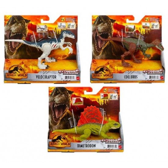 Figurina Jurassic World 3 dinozaur Extreme Damage Mattel GWN13