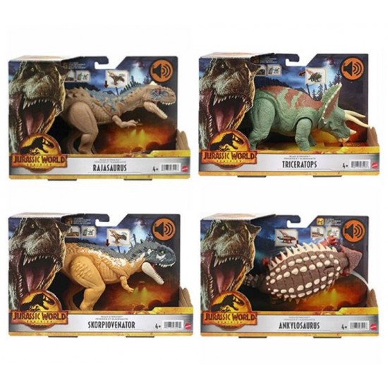 Figurina Jurassic World 3 dinozaur Roar Strikers Mattel HDX17