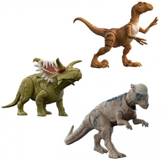 Figurina Jurassic World 3 dinozaur care poate ataca Mattel HFF13