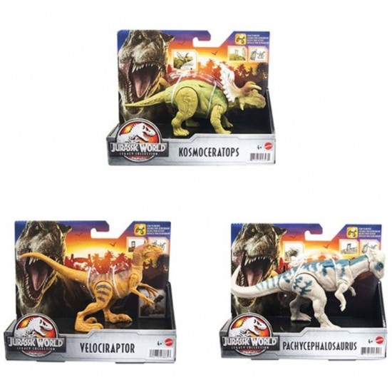 Figurina Jurassic World 3 dinozaur care poate ataca Mattel HFF13