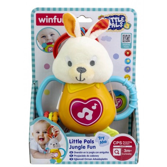 WINFUN zornaitoare iepuras cu sunete si lumini 000153