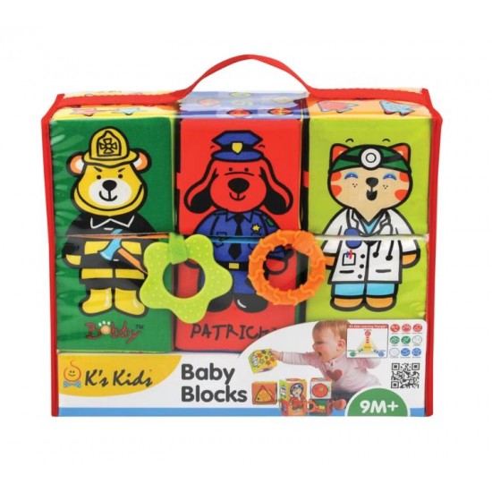 Set 6 cuburi moi textile Ks Kids 10622