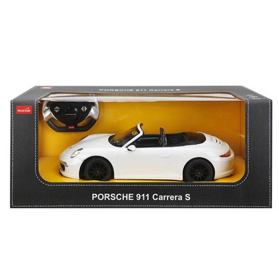 Masina RC Rastar Porsche 1:12 alb 47700