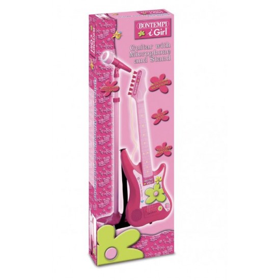 Bontempi chitara electrica cu microfon 7571