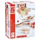 Hape set pentru gatit si servit din lemn E3150