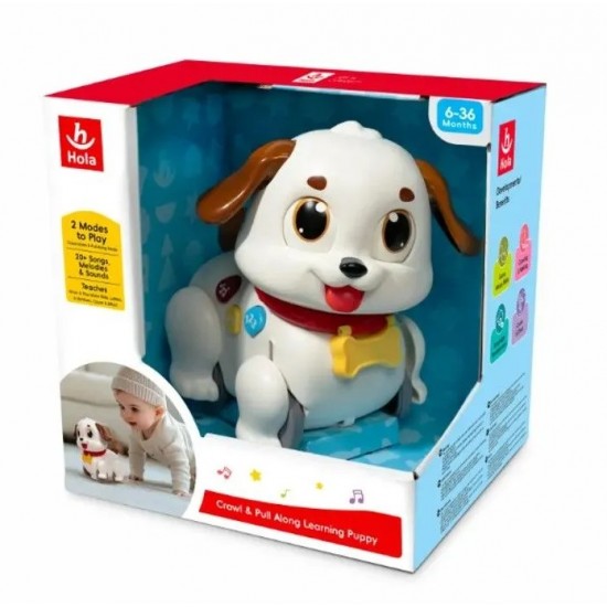 Catelus interactiv cu sunete si lumini Hola HE9977