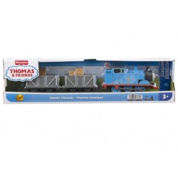 Thomas locomotiva motorizata Thomas cu 2 vagoane Mattel HFX97-JDF23