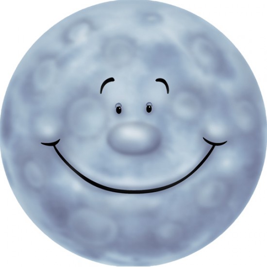 Luna Fosforescenta 3D