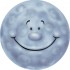 Luna Fosforescenta 3D