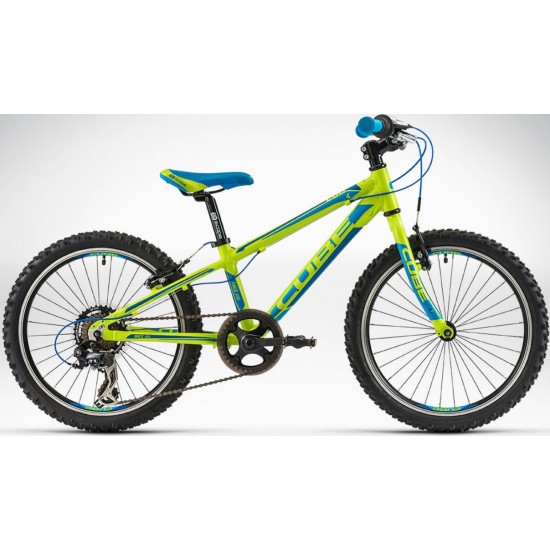 Bicicleta CUBE kid 200 blue lime 2015