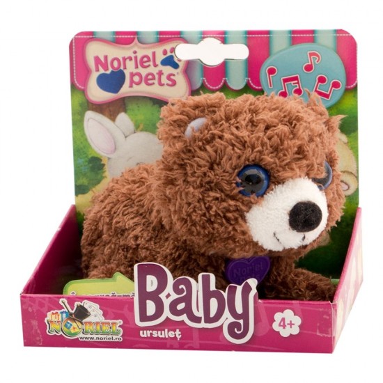 Jucarie de plus Noriel Baby Pets Ursulet 3580