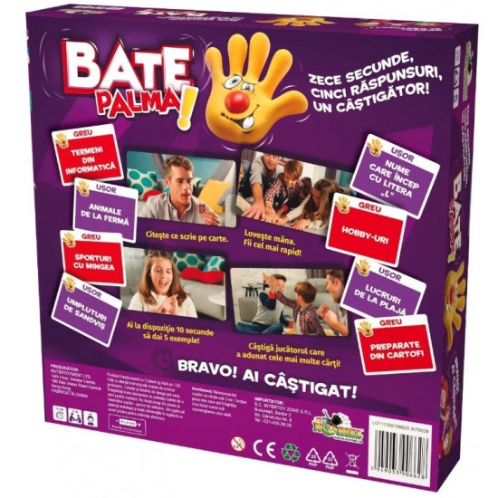 Bate Palma joc interactiv