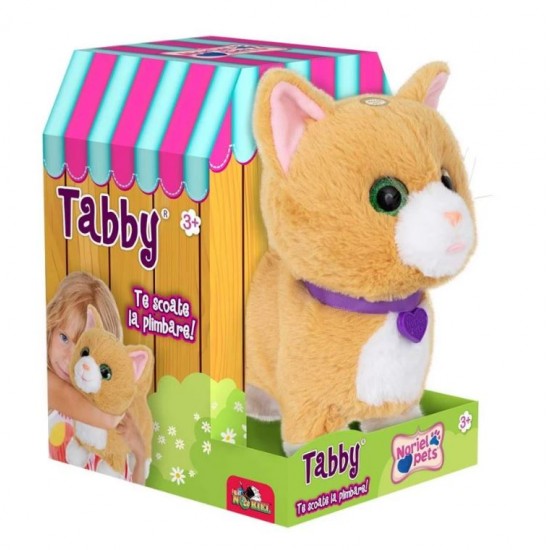 Jucarie de plus interactiva Noriel Pets - Tabby 3664