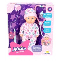 Papusa interactiva Maia este racita Noriel 6134