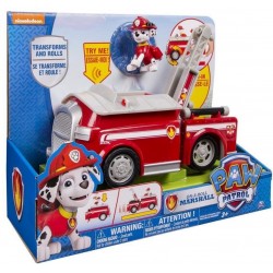 Paw patrol figurina cu autovehicul transformabil