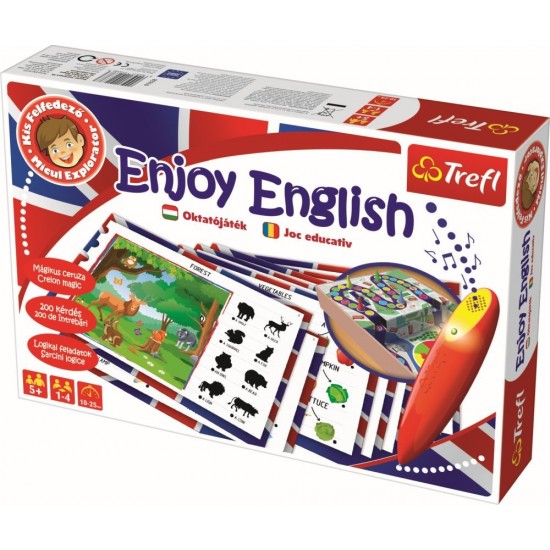 Invata engleza cu stilou electronic Trefl 1638