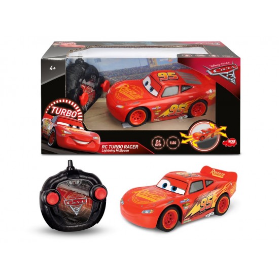 Masina RC CARS 3 TURBO RACER LIGHTING MCQUEEN 203084003
