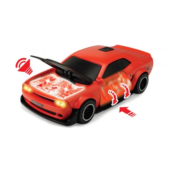 Masina cu sunete si lumini Dodge Dickie 203752009
