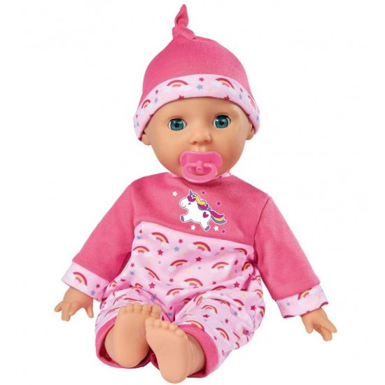 Papusa bebelus Laura 38cm cu sunete Simba-toys 105140060