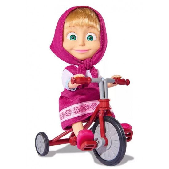 Masha si ursul set cu tricicleta Simba-toys 109302059