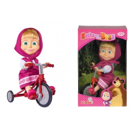 Masha si ursul set cu tricicleta Simba-toys 109302059