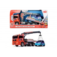 Masina de tractare cu pompa de aer si macara 31cm Dickie-toys 203806000