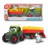 Tractoras cu remorca pentru animalute cu figurina vacuta 204115001