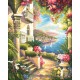 Kit pictura pe numere Palat la malul marii Schipper Simba 609130416