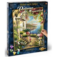 Kit pictura pe numere Palat la malul marii Schipper Simba 609130416