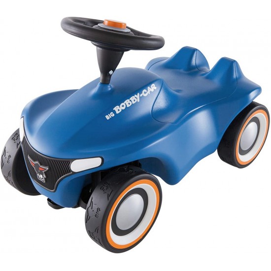 Bobby Car Neo BIG albastru cu sunet cu roţi din cauciuc 800056241