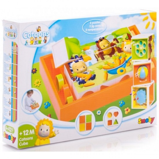 Smoby set 12 cuburi bebe