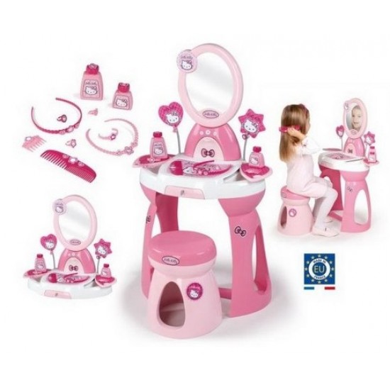 Set coafor cu oglinda Hello Kitty Smoby