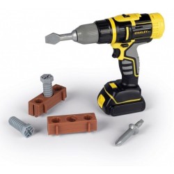 Smoby Bormasina mecanica Stanley cu accesorii 360148