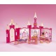 Castel cu caleasca disney princess golden glitter