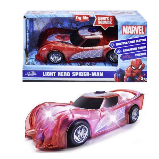 Masinuta cu sunete si lumini Spider-man Jada 203222001