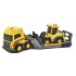 Set Trailer si excavator cu sunete si lumini Dickie 203725009