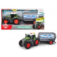 Tractor DICKIE FENDT cu cisterna de lapte cu sunete si lumini 203734000