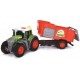 Tractor DICKIE FENDT cu remorca cu sunete si lumini 203734001
