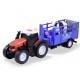 Tractor DICKIE Massey Ferguson cu remorca cu sunete si lumini 203734003