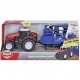 Tractor DICKIE Massey Ferguson cu remorca cu sunete si lumini 203734003