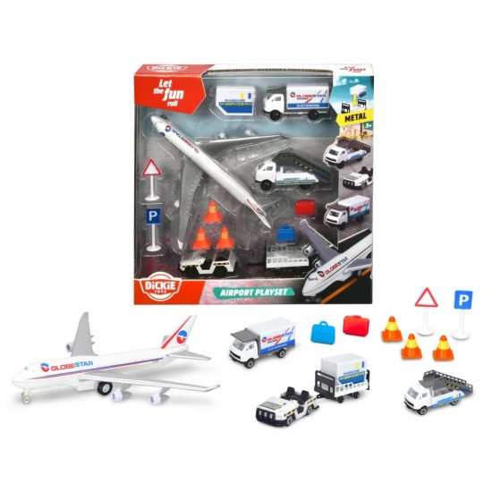 Set aeroport 13 piese Dickie 203743001