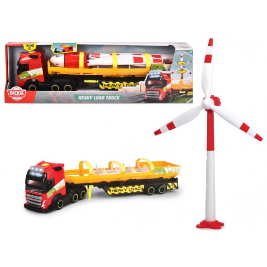 Set camion cu remorca si eoliana Dickie 203747011