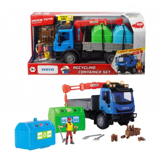 Centru de reciclare cu camion Dickie 203836003