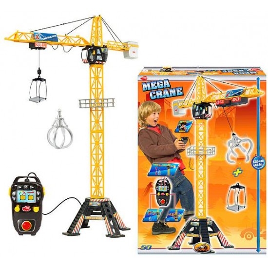 Mega macara 120 cm cu sunet si telecomanda 3462412 Dickie
