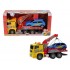 Camion Air Pump trailer cu platforma si masina