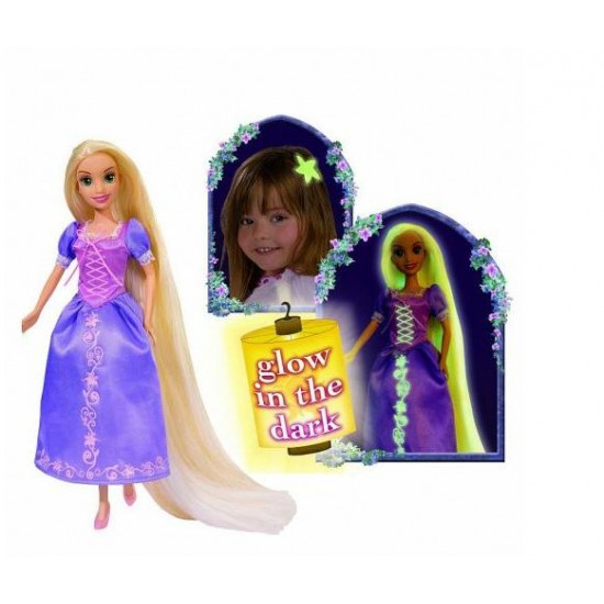 Printesa Rapunzel cu par fosforescent