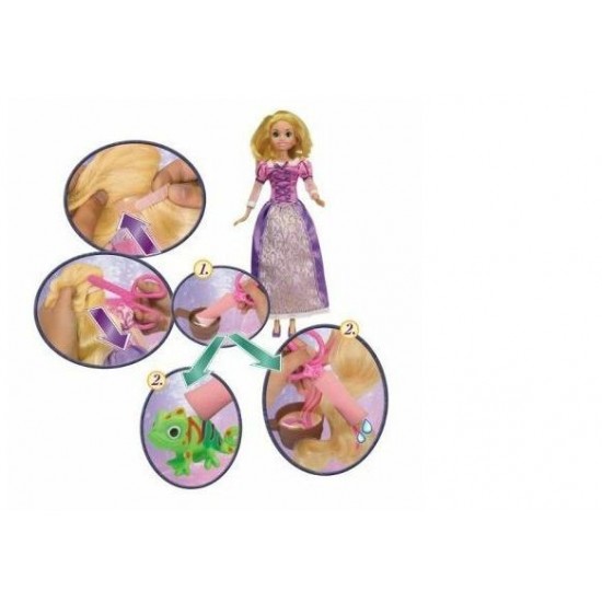 Printesa Rapunzel cu accesorii par