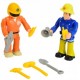 Pompierul Sam set 2 figurine cu accesorii