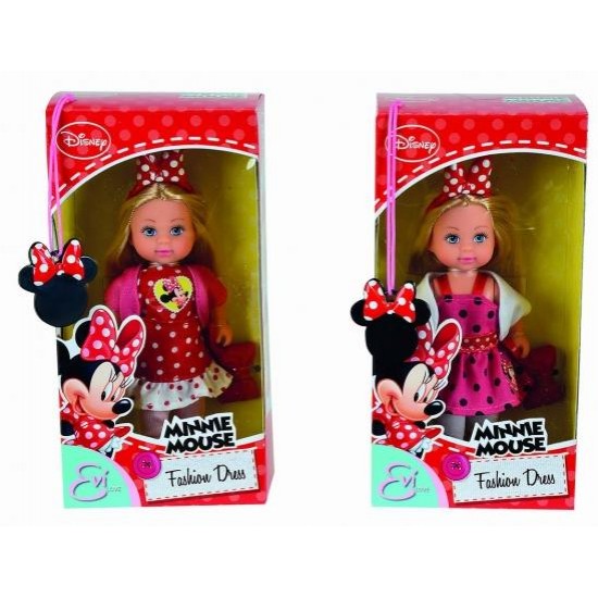 Papusa Evi in haine Minnie Mouse